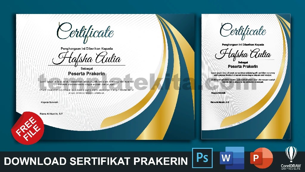Detail Background Sertifikat Pkl Nomer 55