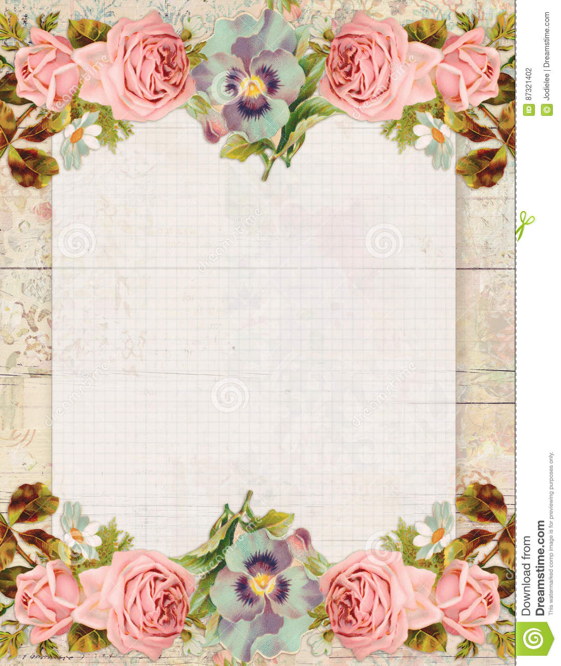 Detail Background Shabby Chic Nomer 51