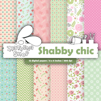 Detail Background Shabby Chic Pink Nomer 21