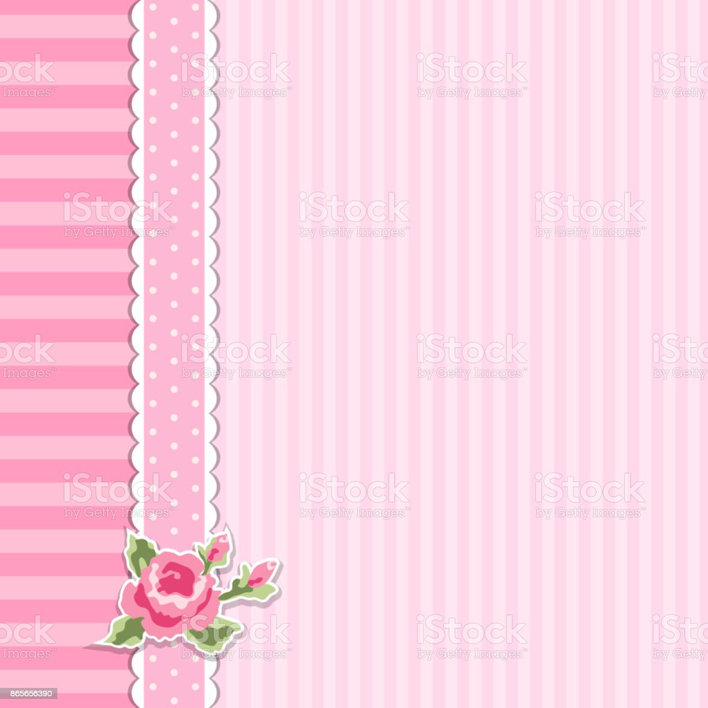 Detail Background Shabby Chic Pink Nomer 27