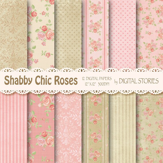 Detail Background Shabby Chic Pink Nomer 37