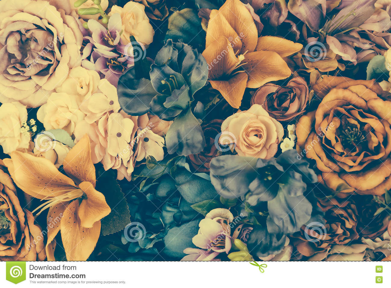 Detail Background Shabby Flower Nomer 44