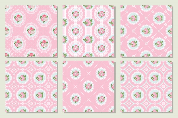 Detail Background Shabby Pink Nomer 47