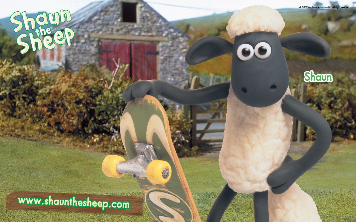 Detail Background Shaun The Sheep Nomer 25