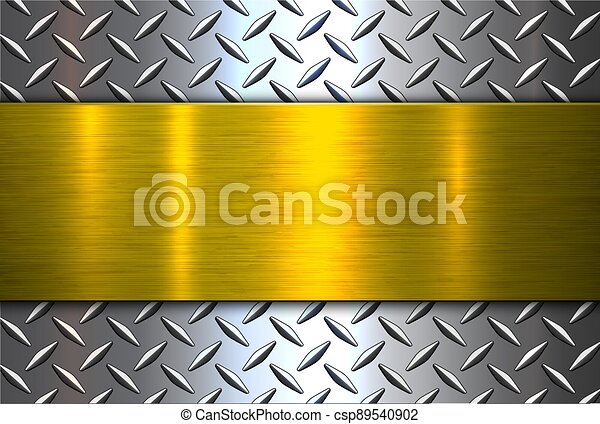 Detail Background Silver Gold Nomer 18
