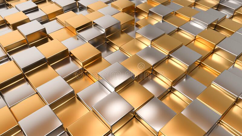 Detail Background Silver Gold Nomer 21