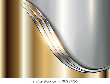 Detail Background Silver Gold Nomer 51