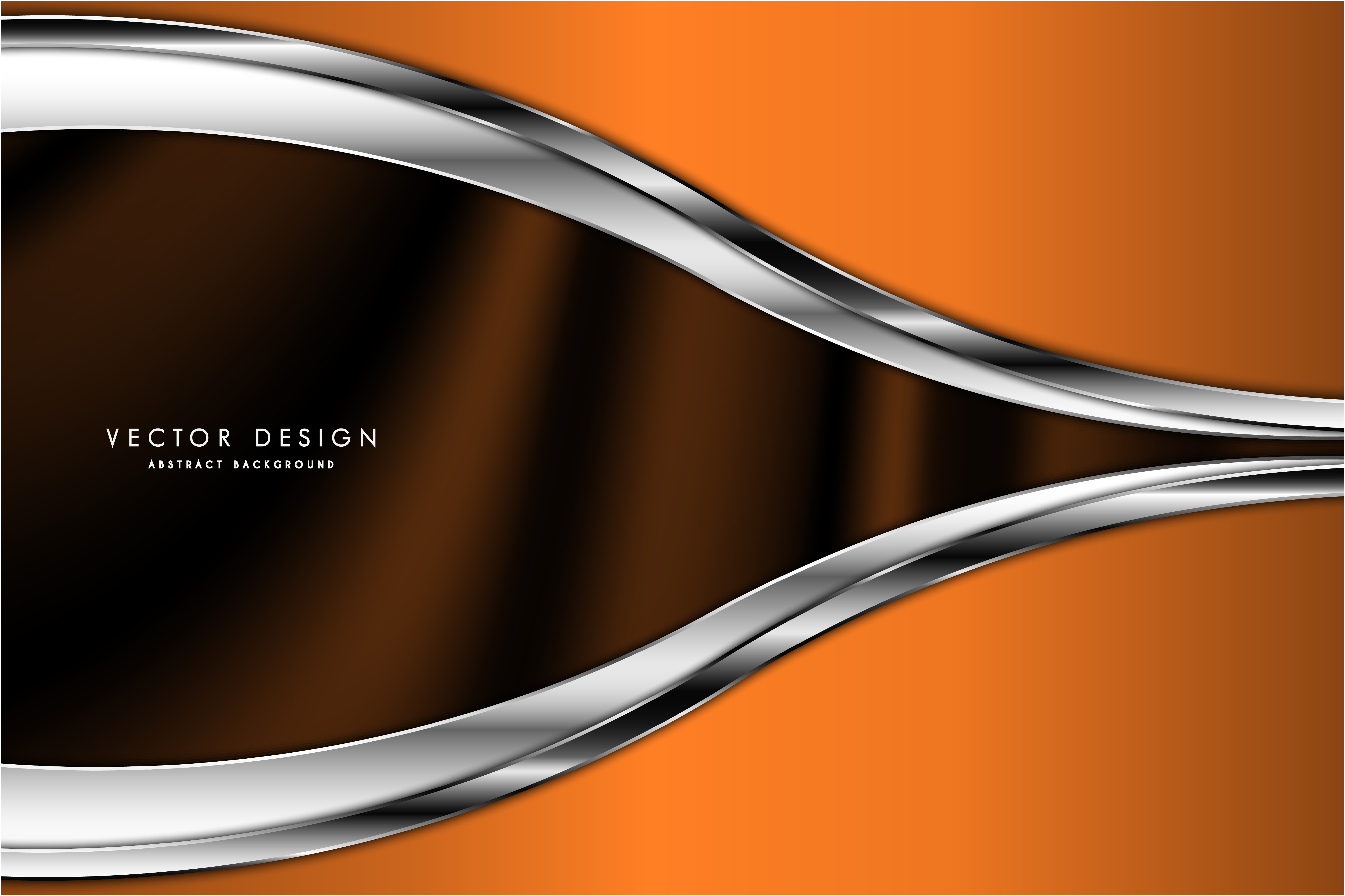 Detail Background Silver Orange Nomer 18