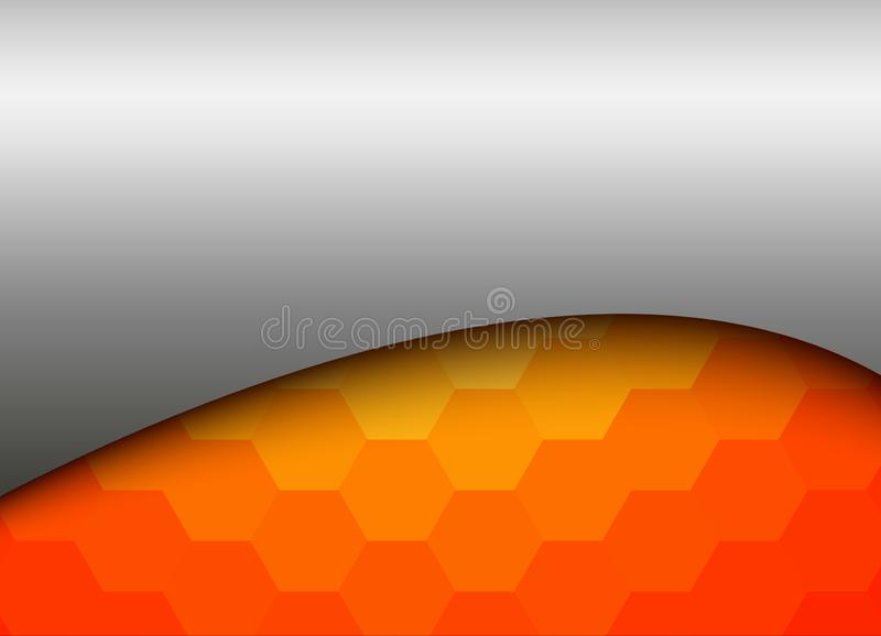 Detail Background Silver Orange Nomer 5