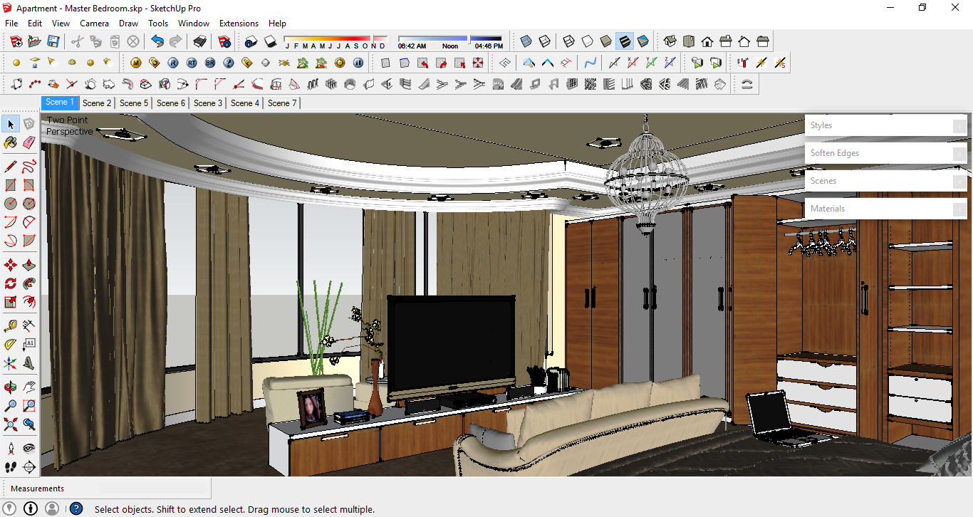 Detail Background Sketchup Vray Nomer 28