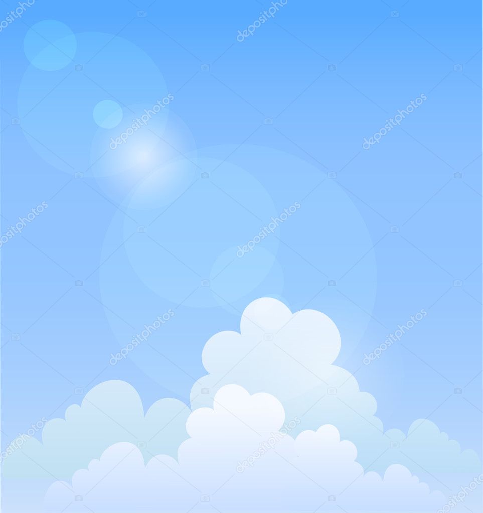 Detail Background Sky Vector Nomer 27