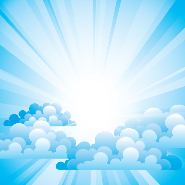 Detail Background Sky Vector Nomer 31