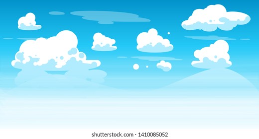 Detail Background Sky Vector Nomer 49