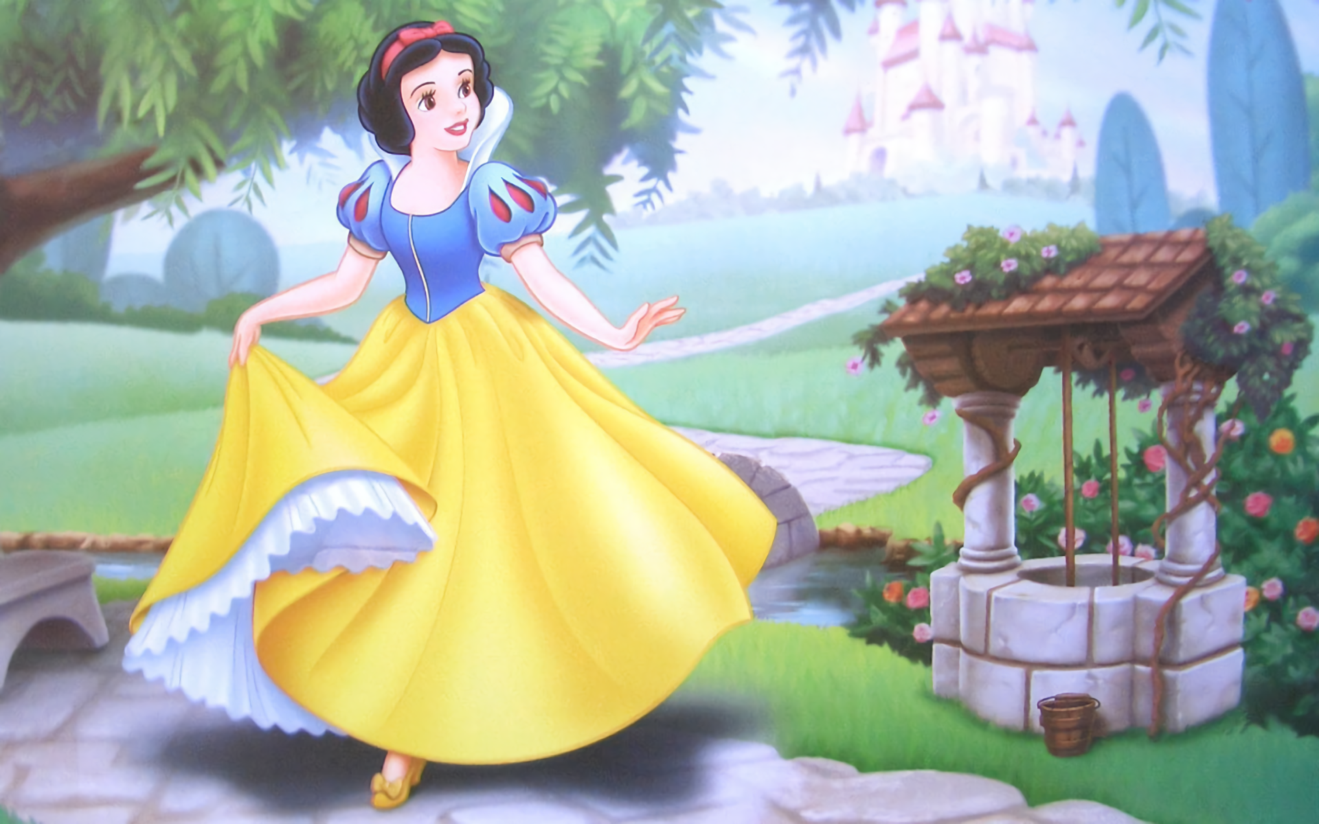 Detail Background Snow White Nomer 8