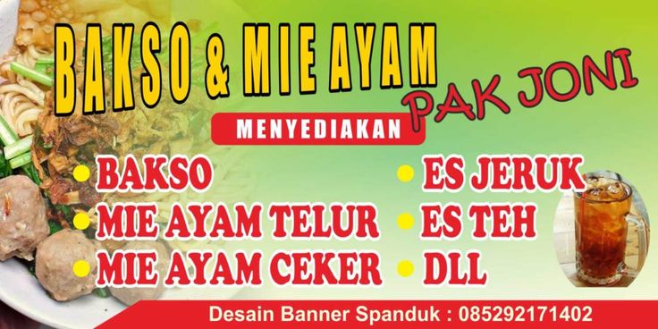 Detail Background Spanduk Bakso Nomer 18