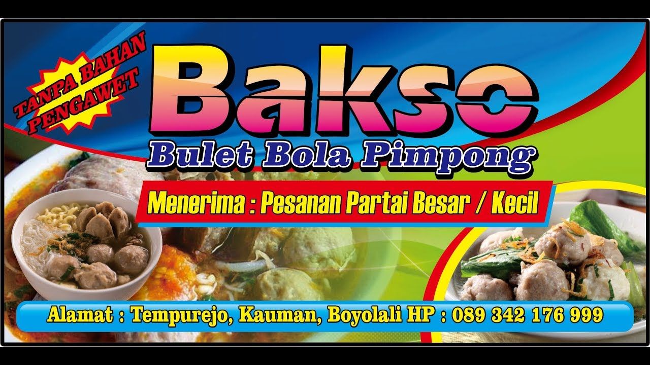 Detail Background Spanduk Bakso Nomer 5