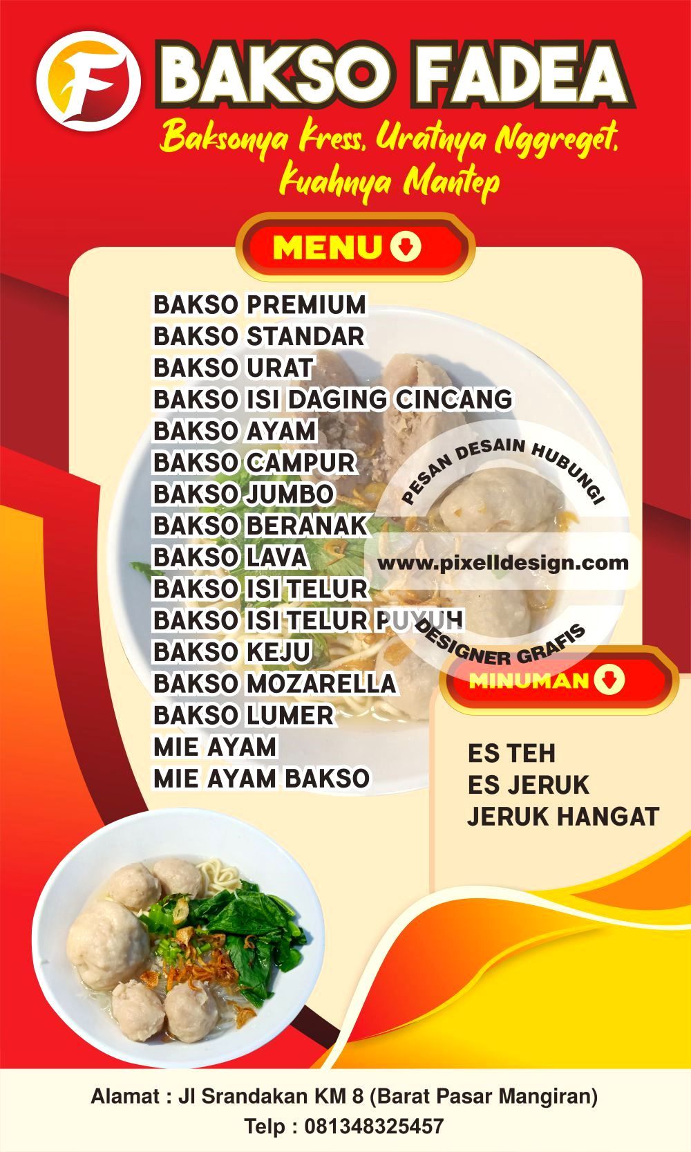 Detail Background Spanduk Bakso Nomer 7