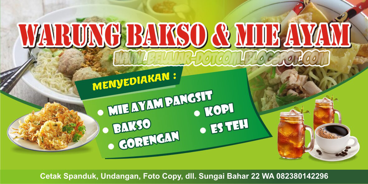 Detail Background Spanduk Bakso Nomer 9