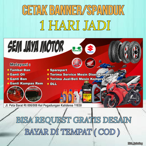 Detail Background Spanduk Bengkel Motor Nomer 26