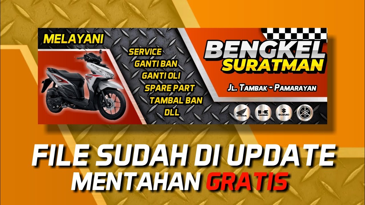 Detail Background Spanduk Bengkel Motor Nomer 37