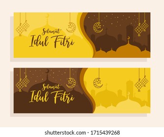 Detail Background Spanduk Idul Fitri Nomer 29