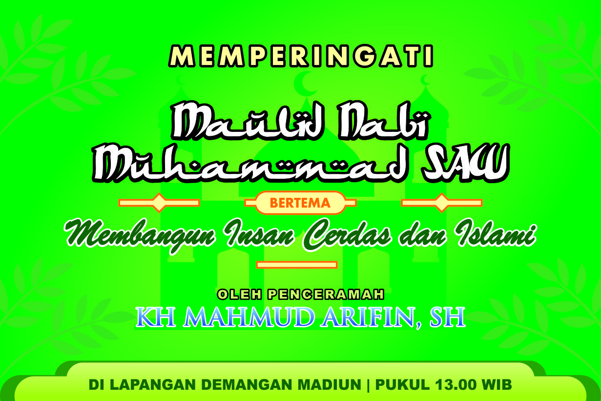 Detail Background Spanduk Maulid Nomer 42