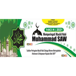 Detail Background Spanduk Maulid Nomer 45