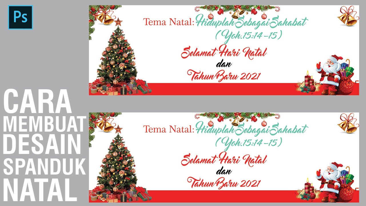 Detail Background Spanduk Natal Nomer 19