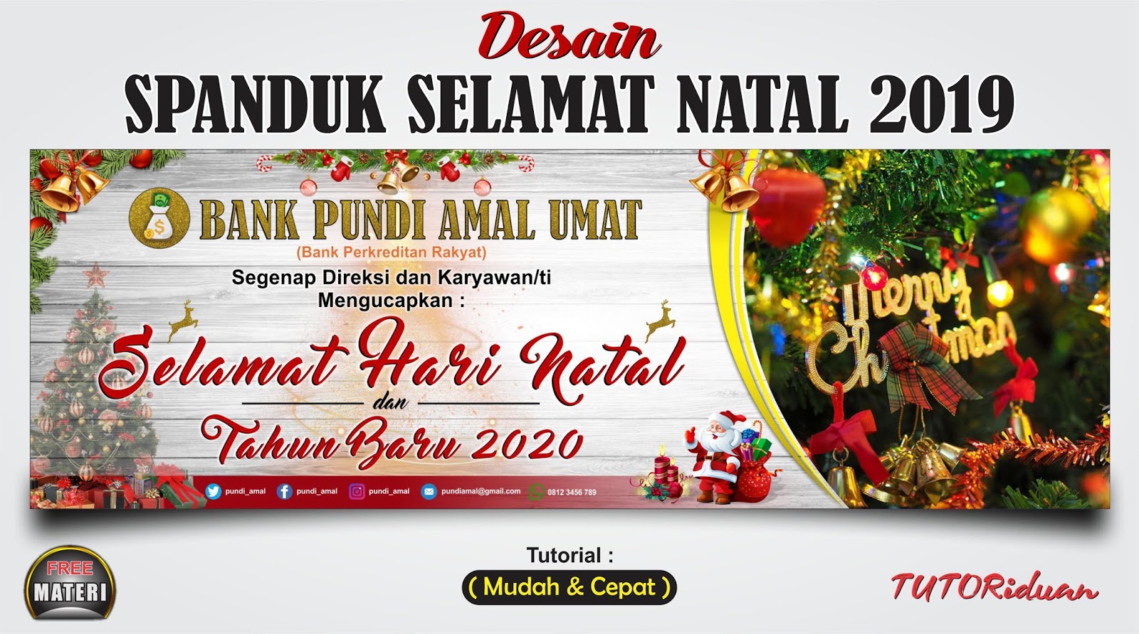 Detail Background Spanduk Natal Nomer 49