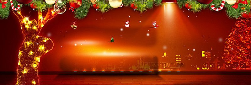 Detail Background Spanduk Natal Dan Tahun Baru Nomer 3