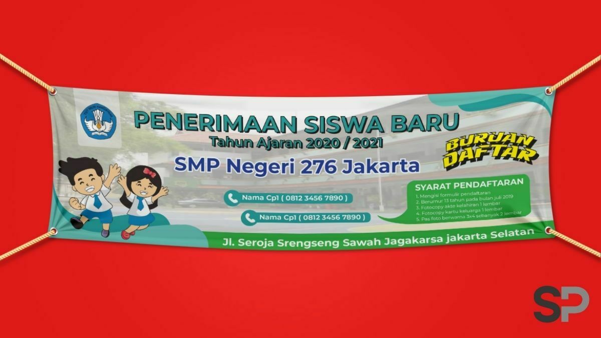 Detail Background Spanduk Penerimaan Siswa Baru Nomer 3