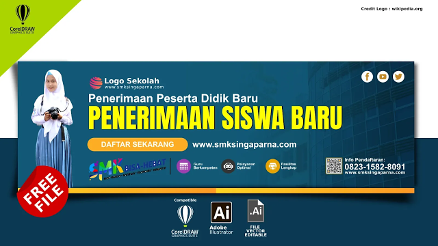 Detail Background Spanduk Penerimaan Siswa Baru Nomer 5