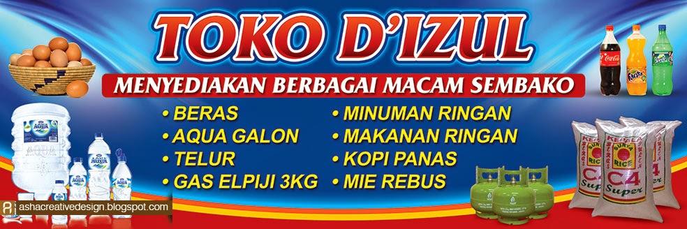 Detail Background Spanduk Toko Nomer 37