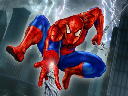 Detail Background Spiderman Cartoon Nomer 34