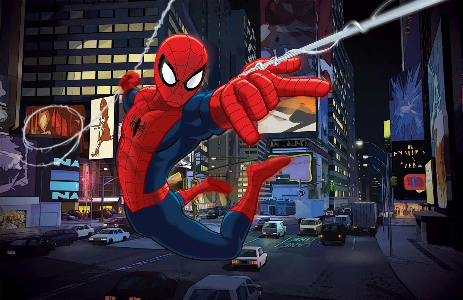 Detail Background Spiderman Cartoon Nomer 6