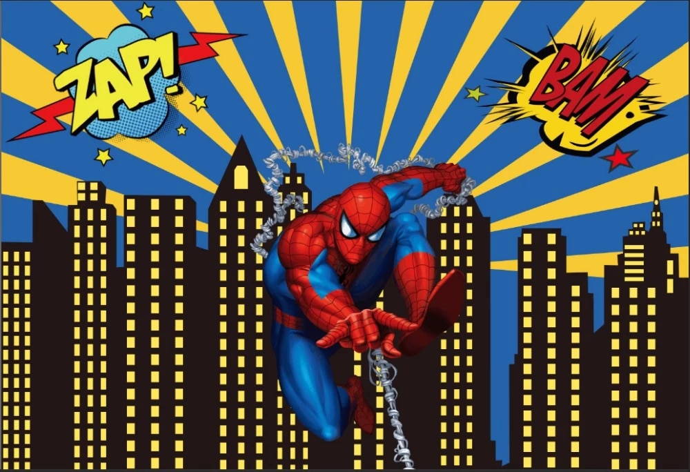 Detail Background Spiderman Cartoon Nomer 8