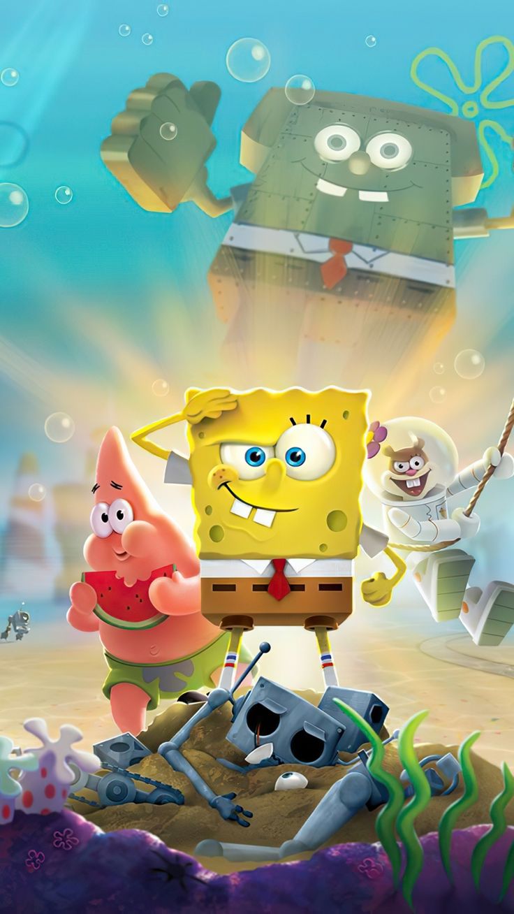 Detail Background Spongebob Squarepants Nomer 20