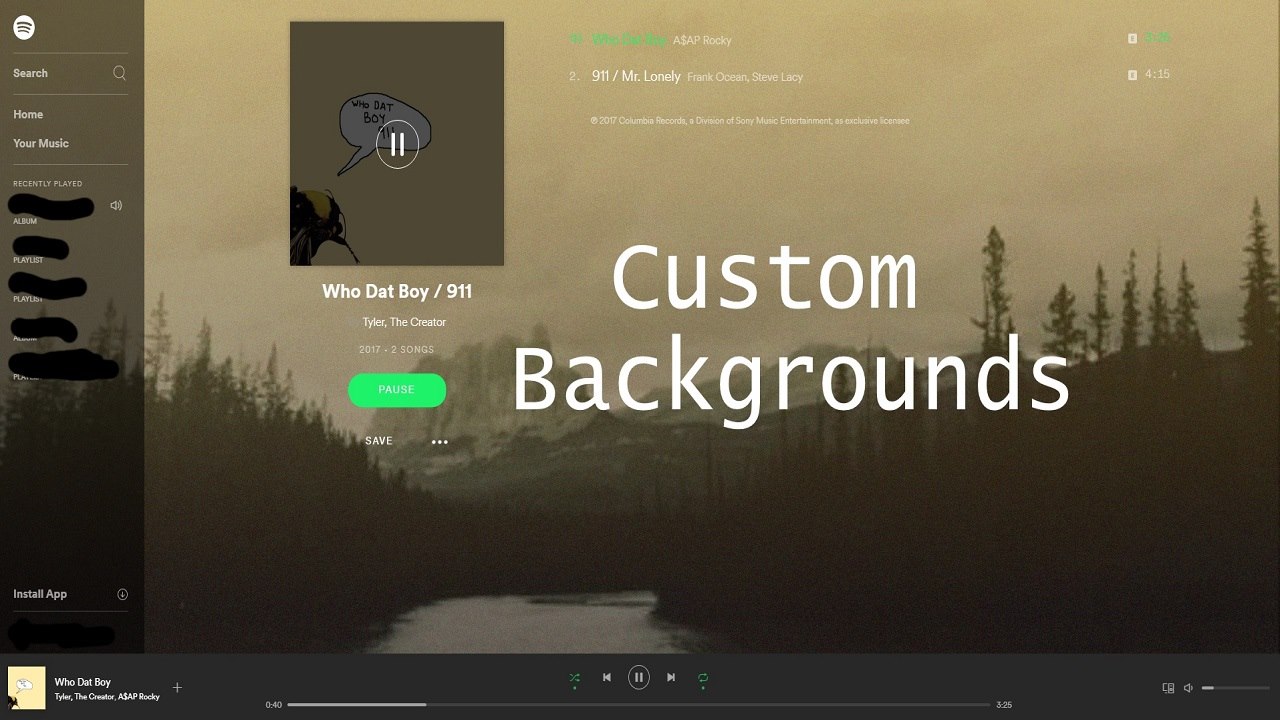 Detail Background Spotify Nomer 39