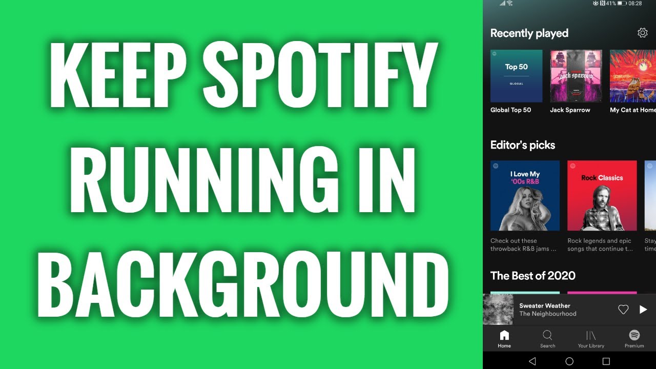 Detail Background Spotify Nomer 52