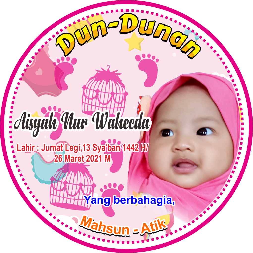 Detail Background Stiker Tedak Siten Nomer 21