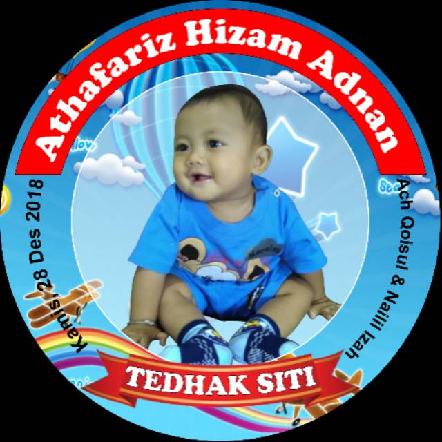 Detail Background Stiker Tedak Siten Nomer 30