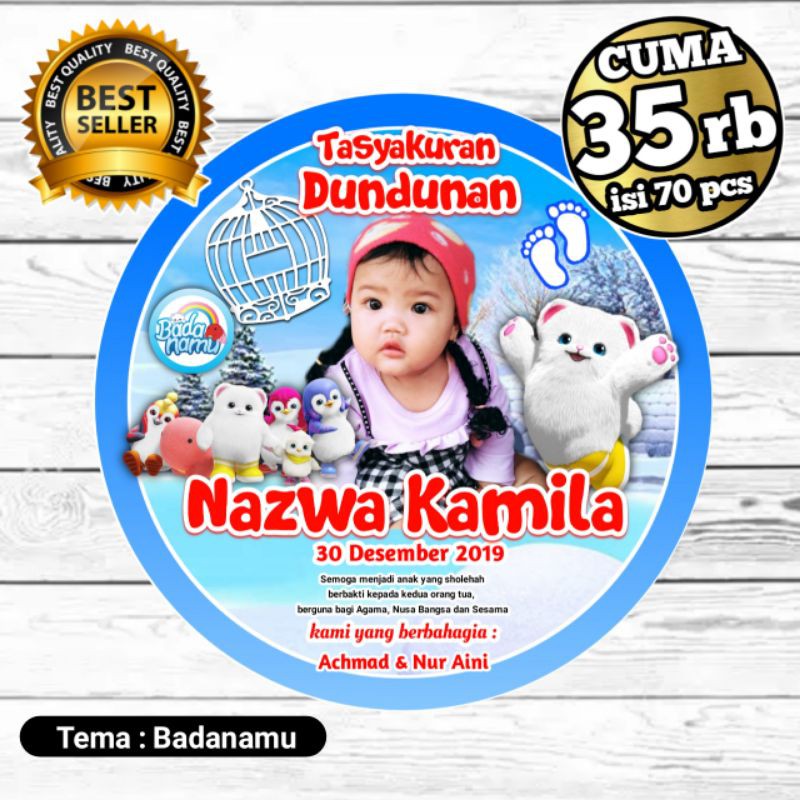 Detail Background Stiker Tedak Siten Nomer 33