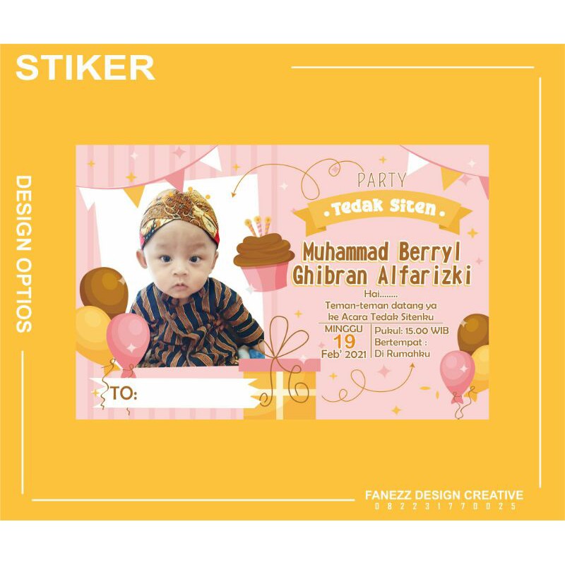 Detail Background Stiker Tedak Siten Nomer 42