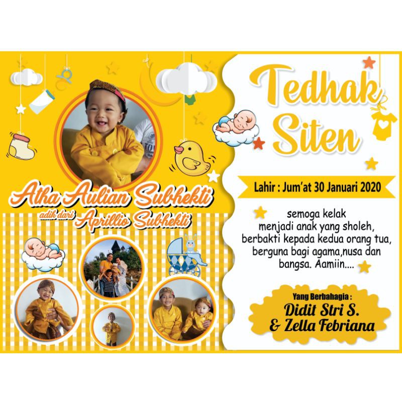 Detail Background Stiker Tedak Siten Nomer 45