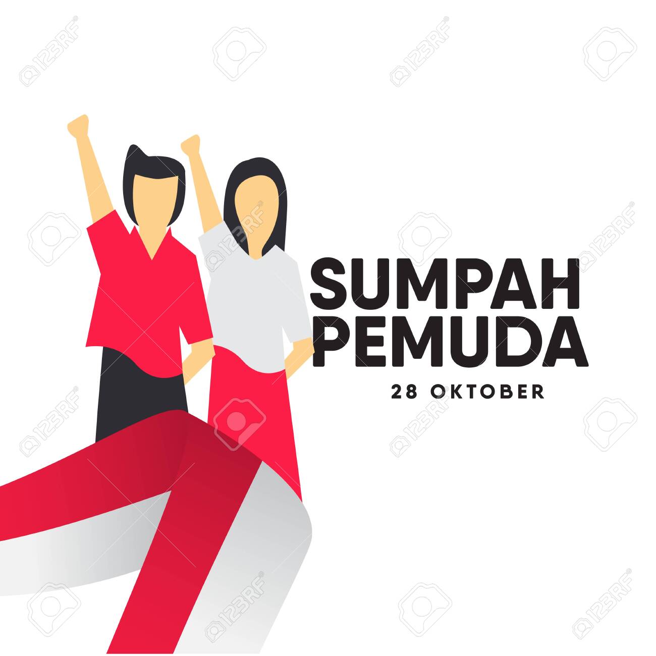 Detail Background Sumpah Pemuda 2019 Nomer 28