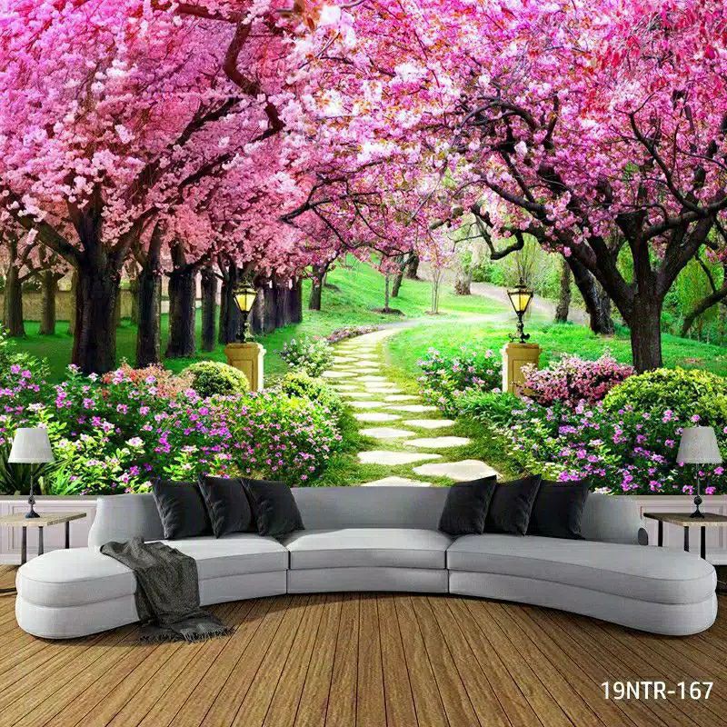 Detail Background Taman 3d Nomer 25