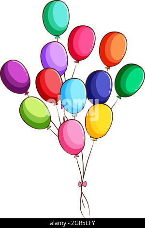 Detail Balloon Drawing Nomer 10