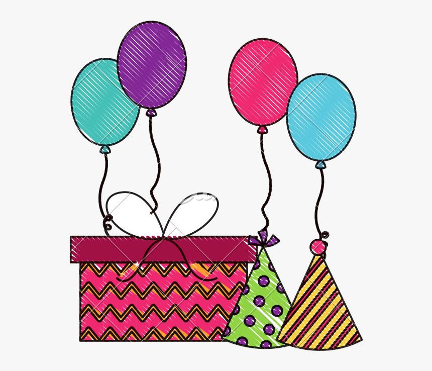 Detail Balloon Drawing Nomer 14