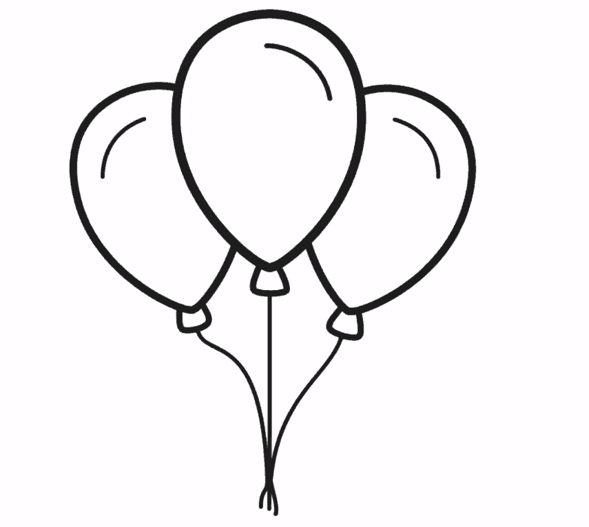 Detail Balloon Drawing Nomer 5