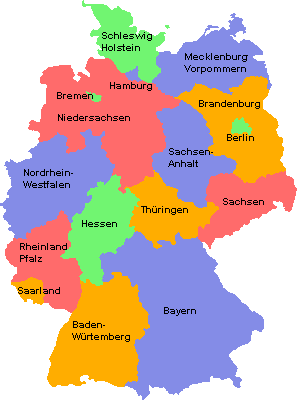 Deutschlandkarte Clipart - KibrisPDR